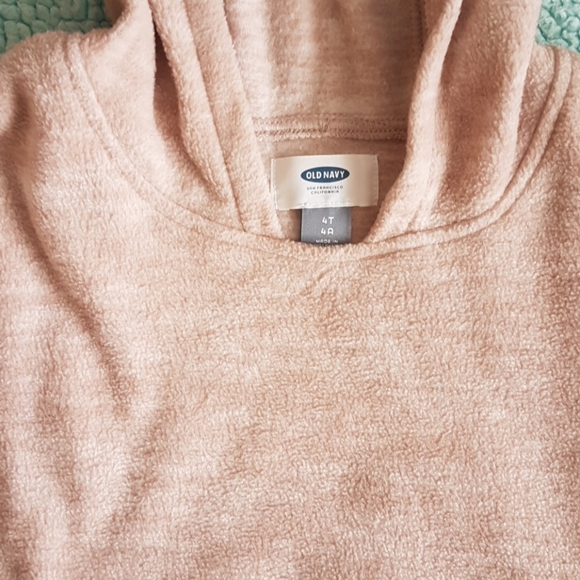 Old Navy Performance Fleece Hooded Poncho - Picture 3 of 3